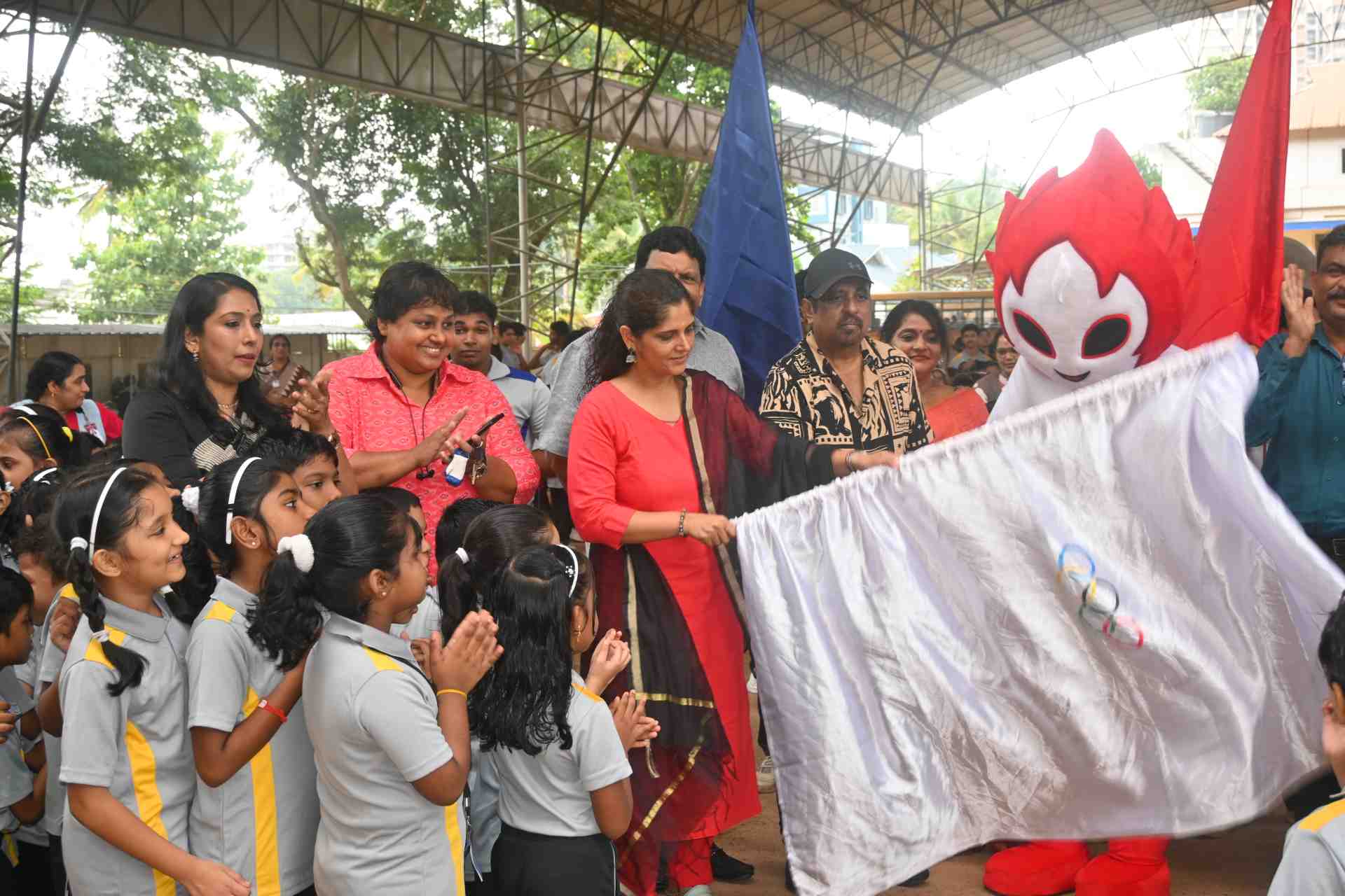 Official launch of HONOHON, the 20th Asian Games mascot